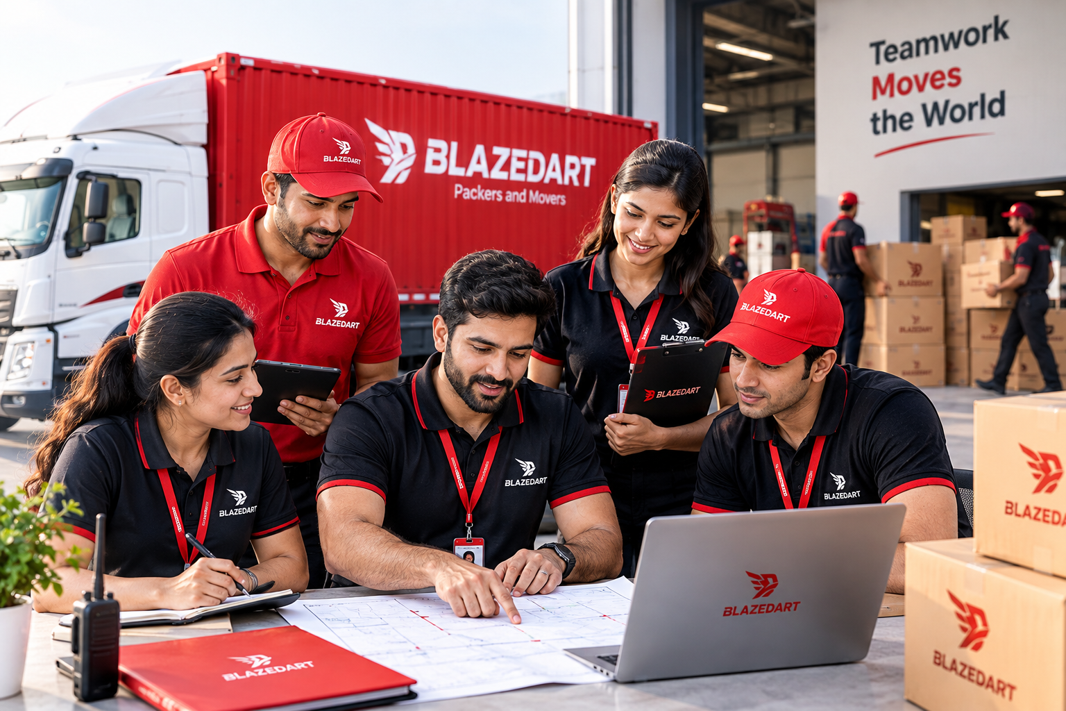 BlazeDart Packers and Movers